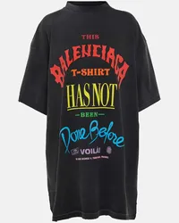 Balenciaga T-shirt Not Been Done in jersey di cotone Nero