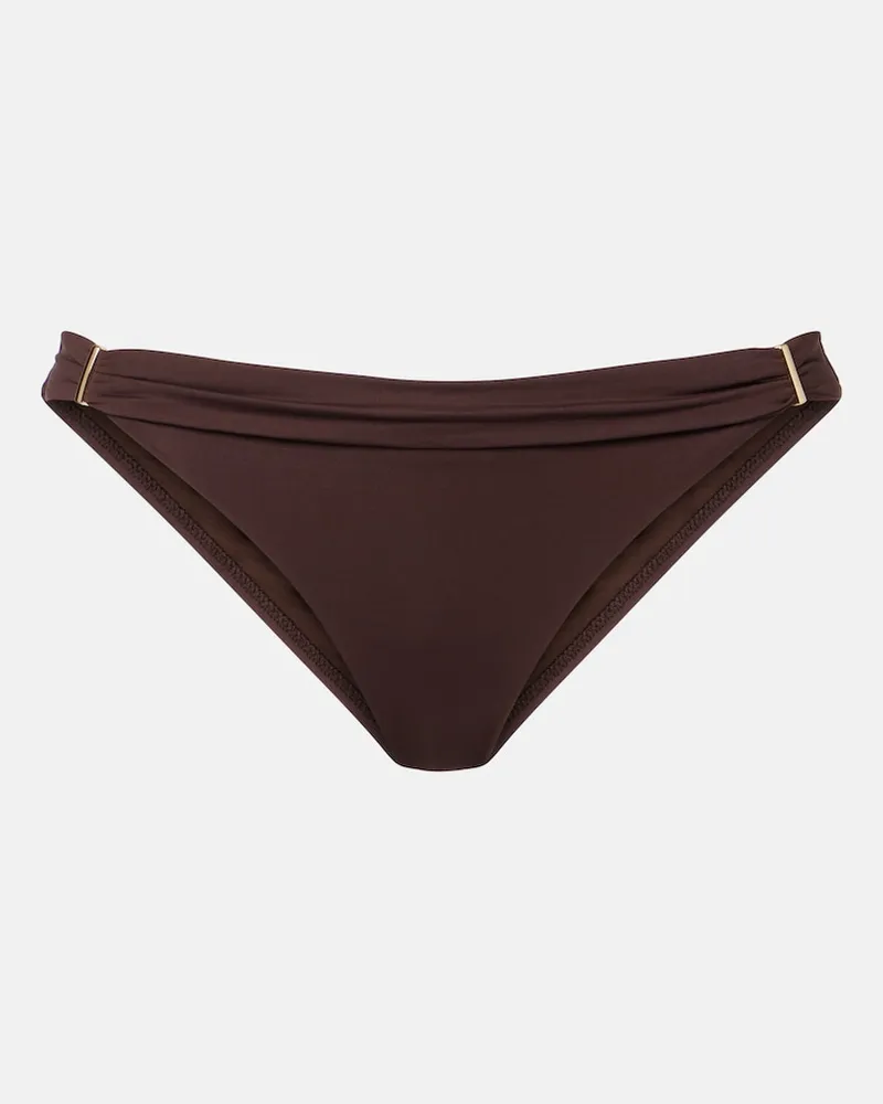 Melissa Odabash Slip bikini Positano Marrone