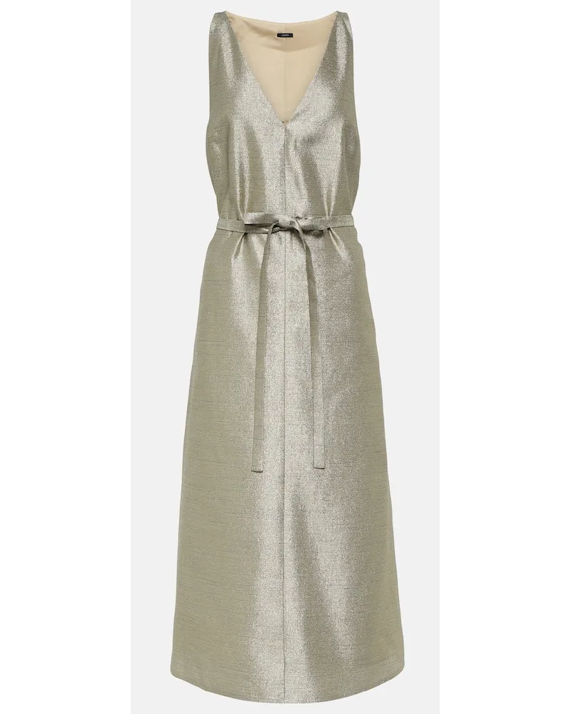 Joseph Abito midi Desiree metallizzato Argento