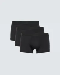 Giorgio Armani Set di 3 boxer Nero