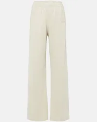 Isabel Marant Pantaloni sportivi Roldy in misto cotone Neutro