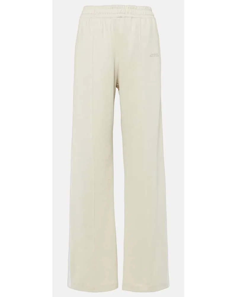 Isabel Marant Pantaloni sportivi Roldy in misto cotone Neutro