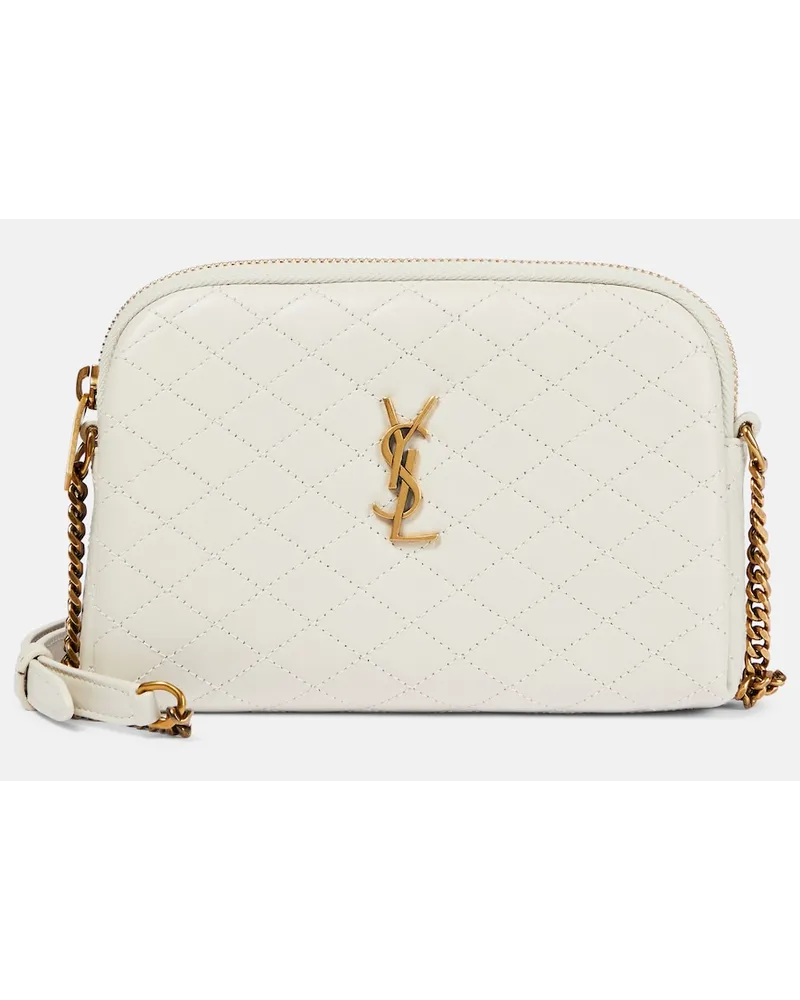 Saint Laurent Borsa a spalla Gaby Small in pelle Bianco