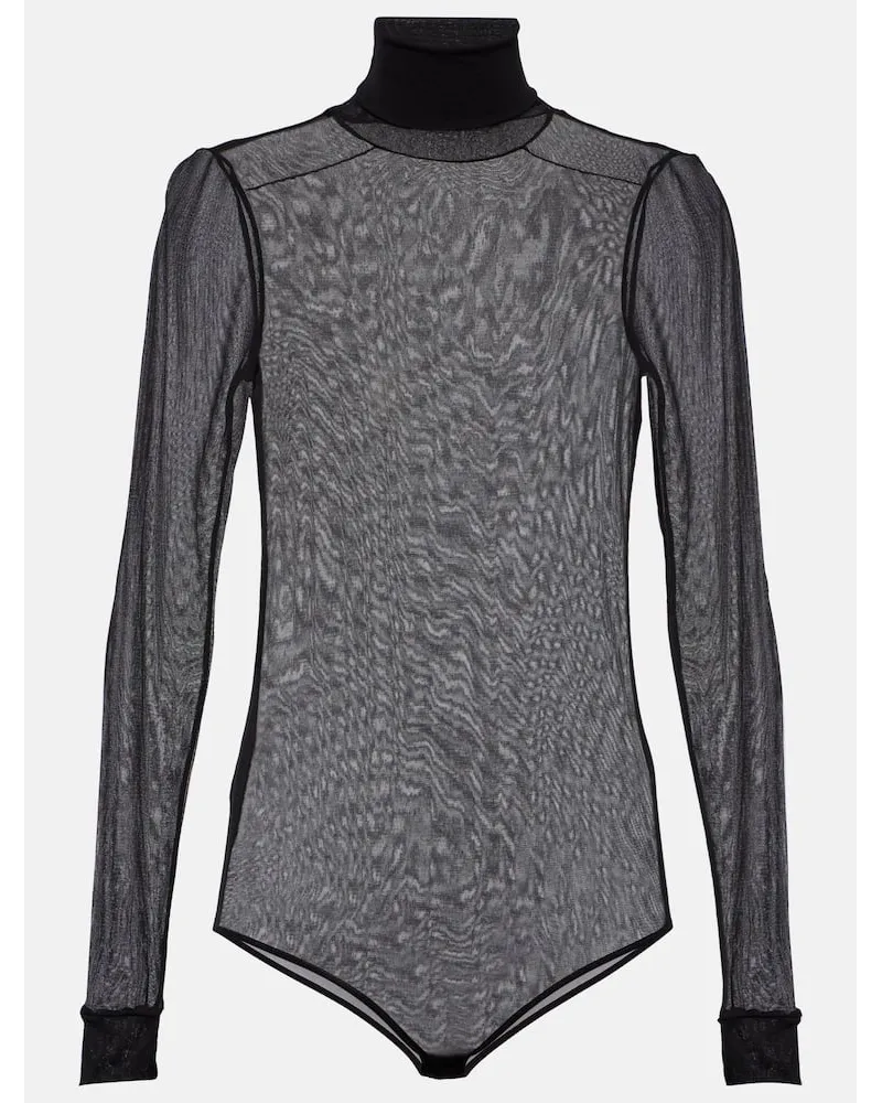 Maison Margiela Body in mesh Nero