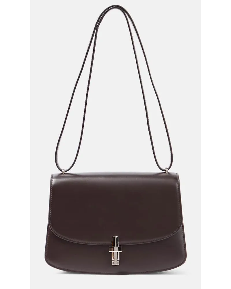 The Row Borsa a spalla Sofia 8.75 in pelle Marrone