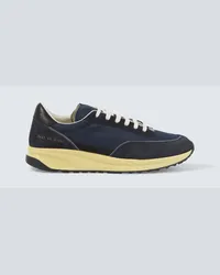 Common Projects Sneakers Track Classic con suede Blu