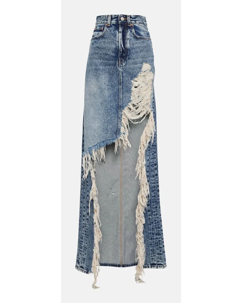 VETEMENTS Gonna lunga di jeans Blu