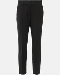 Dorothee Schumacher Pantaloni slim a vita alta Nero