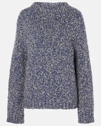 The Row Pullover Hauren in cashmere Blu