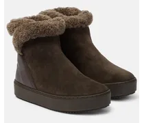 See By Chloé Stivaletti Juliet in suede con shearling