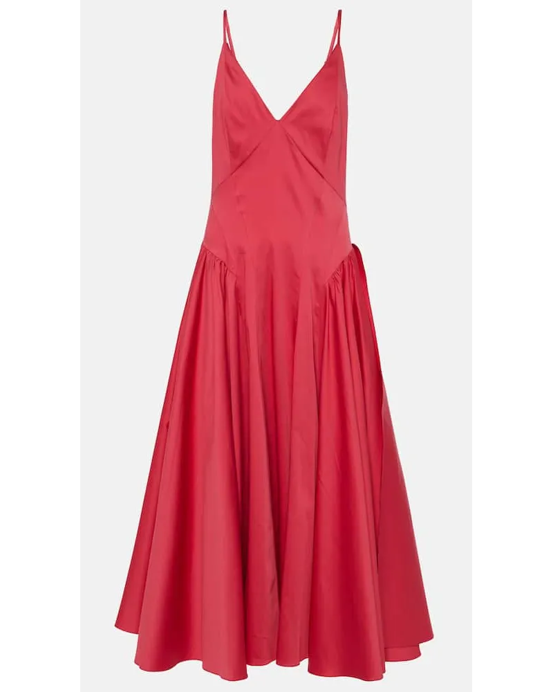 TOVE Abito midi Solene in misto cotone Rosa