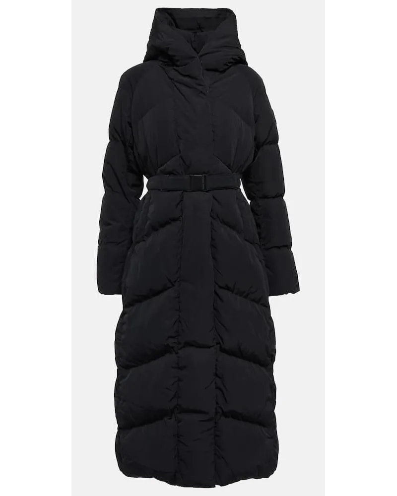 Canada Goose Piumino Marlow con cintura Nero