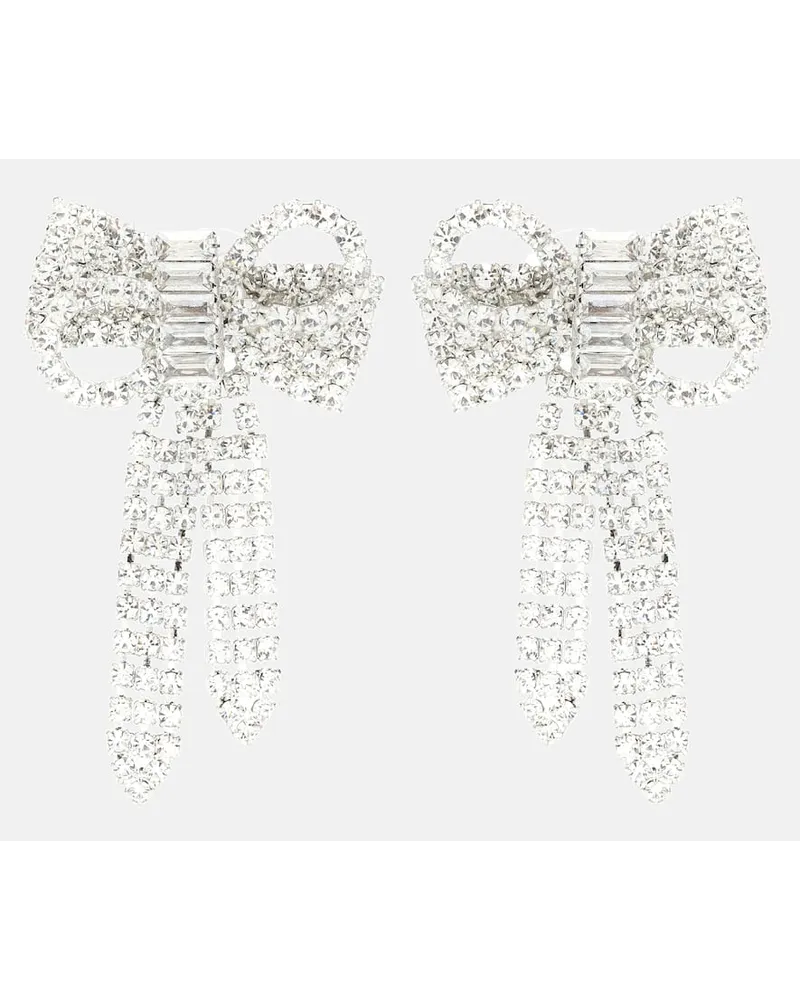 Jennifer Behr Orecchini Lola con cristalli Argento