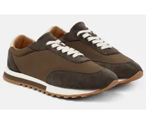 Sneakers Owen Runner con suede