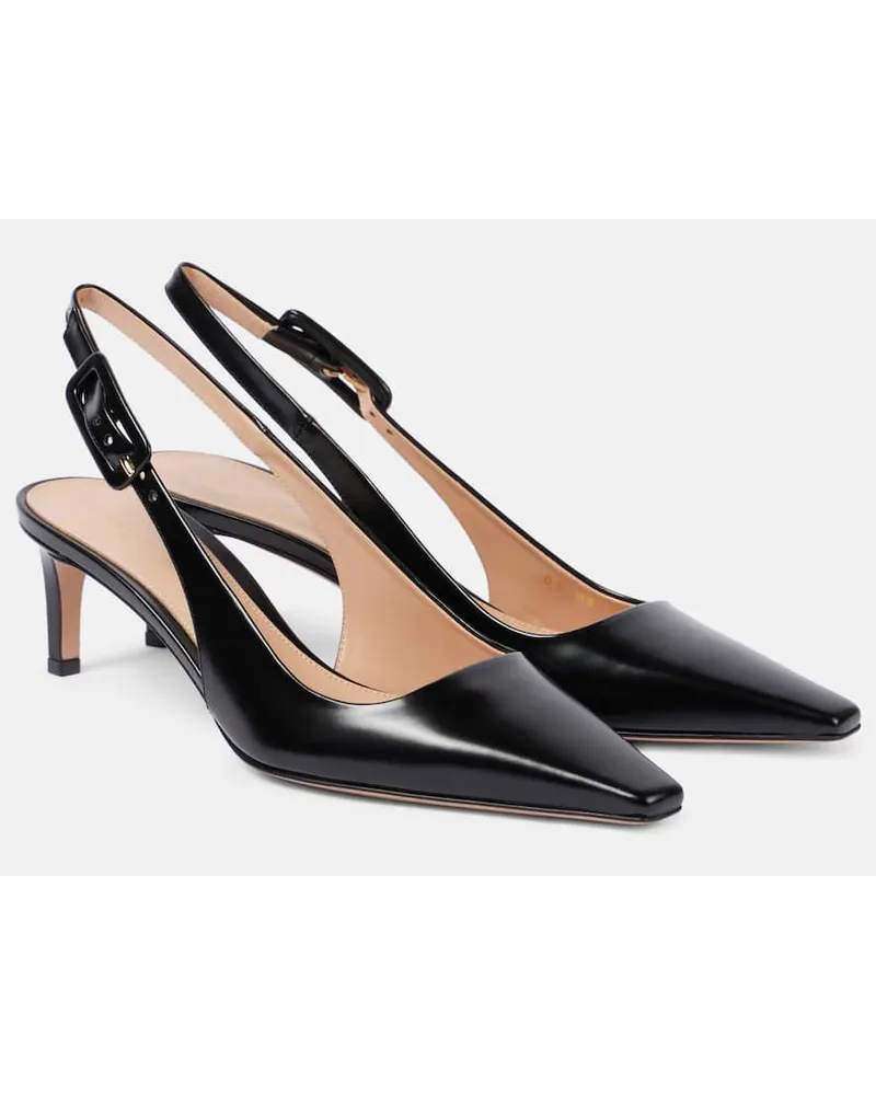 Gianvito Rossi Pumps Lindsay 55 in vernice Nero