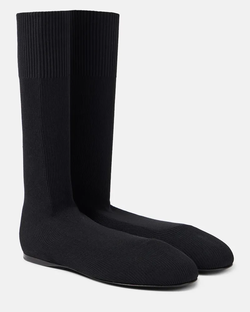Proenza Schouler Stivali Tee in maglia Nero