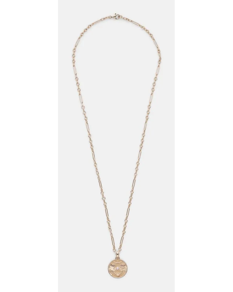 FOUNDRAE Collana Strength in oro 18kt con diamante Oro