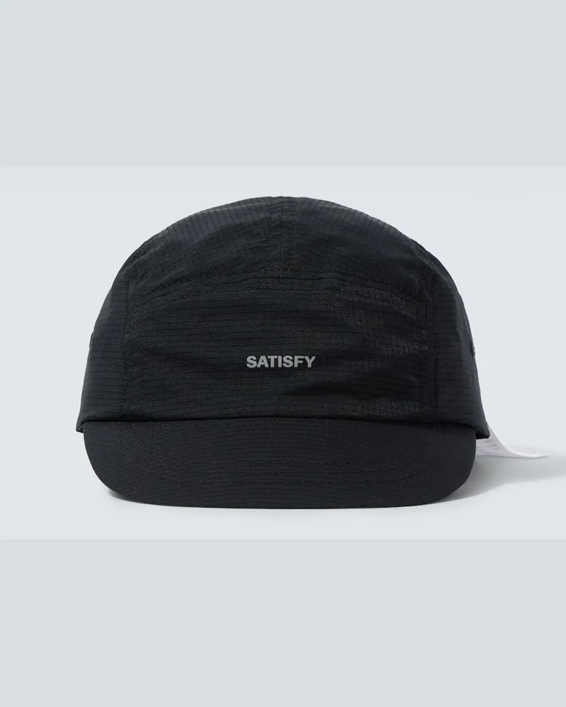 Satisfy Cappello Rippy con logo Nero