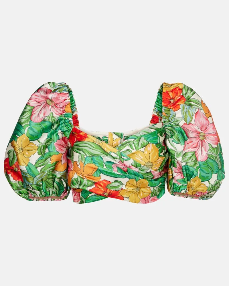 ALEMAIS AlÃ©mais Top Amelia con stampa Multicolore