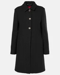 Gucci Cappotto in misto lana Nero