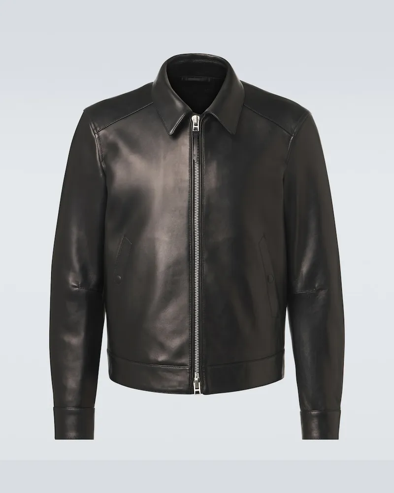 Tom Ford Giacca in pelle Nero