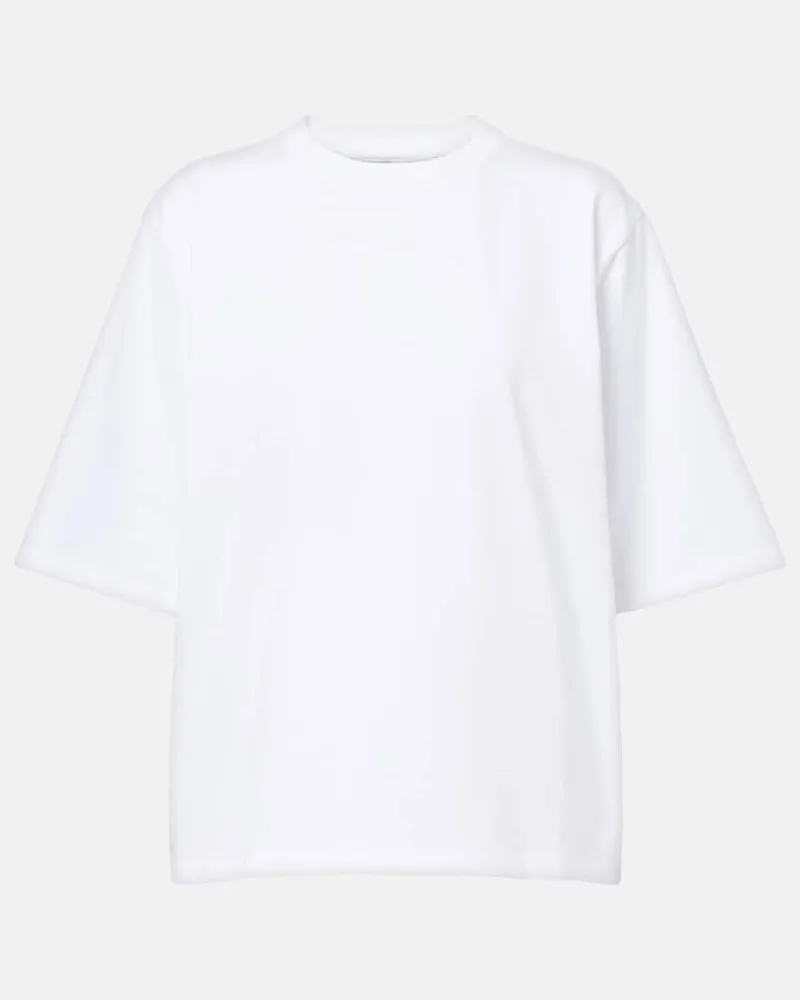 Róhe RÃ³he T-shirt in jersey di cotone Bianco