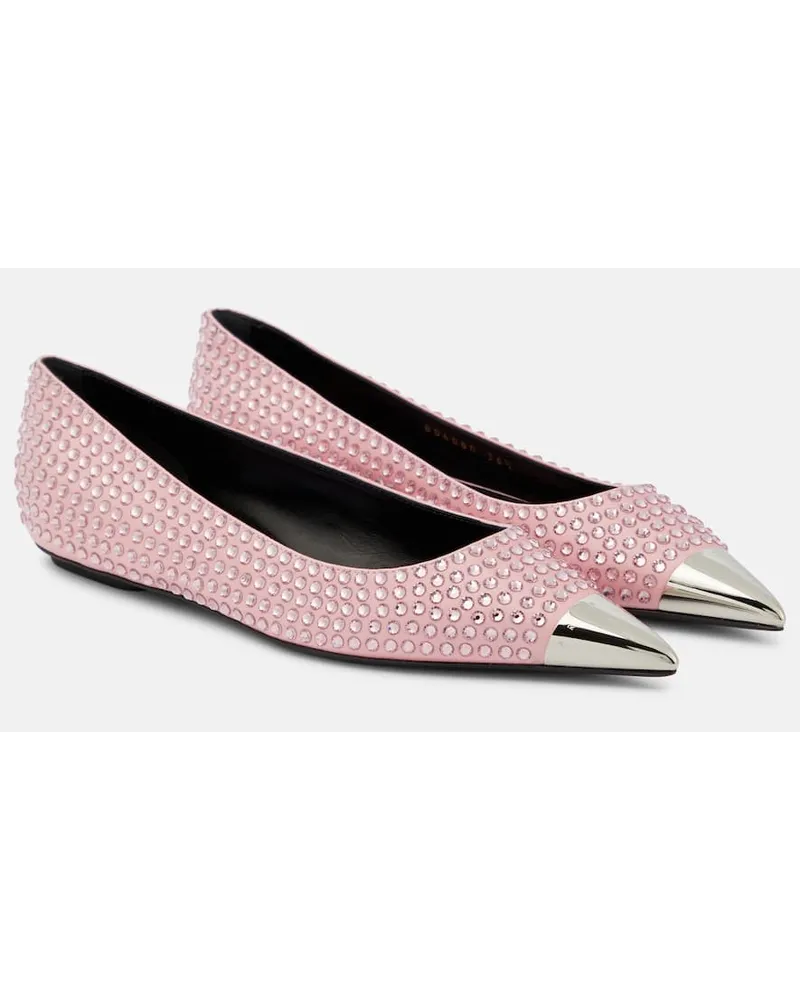 Area Ballerine con strass Rosa
