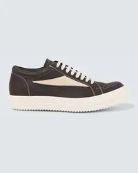 Rick Owens Sneakers in pelle Marrone