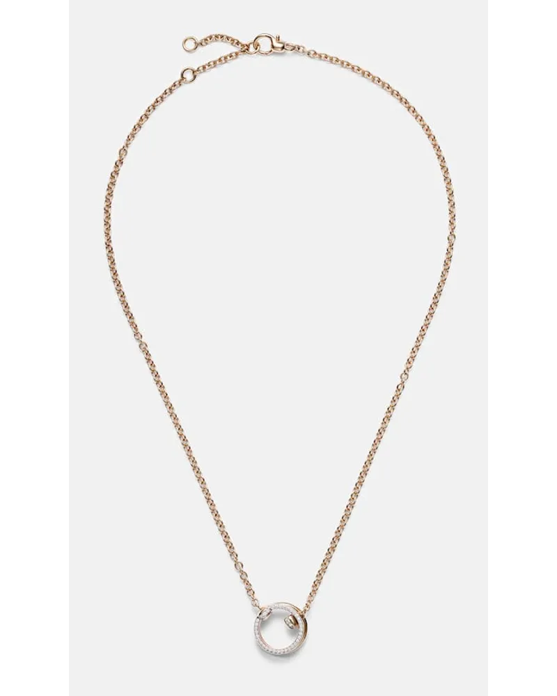 Pomellato Collana Pomellato Together in oro rosa 18kt con diamanti Rosa