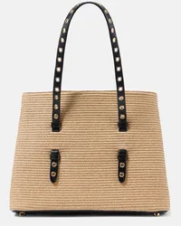 Alaïa Alaïa Borsa Mina 25 Medium con pelle Neutro