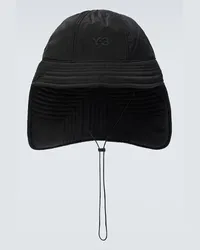 Y-3 Cappello con logo Nero