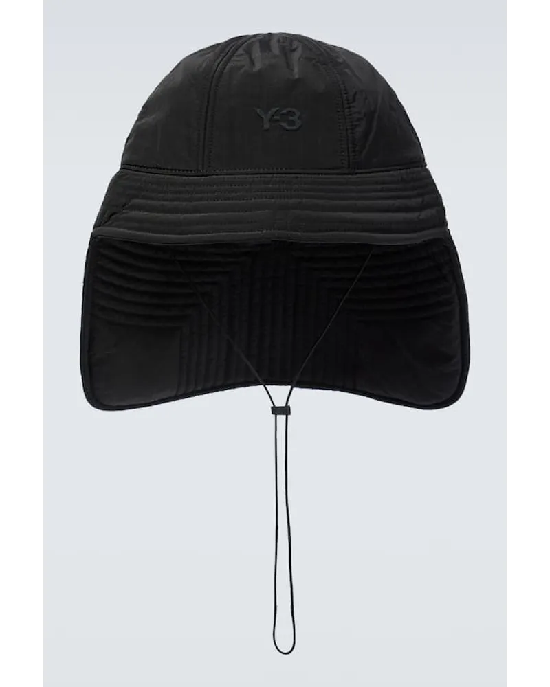 Y-3 Cappello con logo Nero