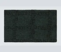 Sciarpa in lana con logo