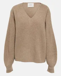 Lisa Yang Pullover Maya in cashmere Marrone