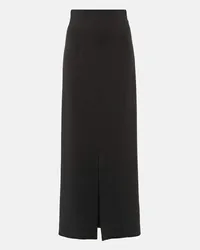 Max Mara Gonna lunga Duccio in neoprene Nero