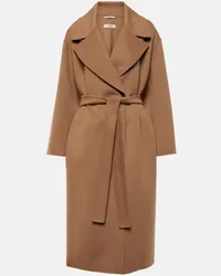 Max Mara Cappotto a portafoglio Olanda in lana Marrone