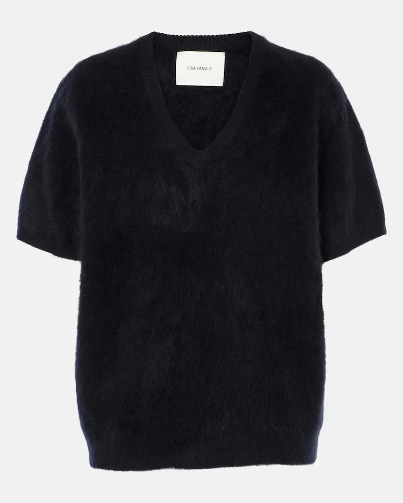 Lisa Yang Top Lovisa in cashmere Nero