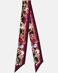 Dolce & Gabbana Foulard in seta con stampa Multicolore