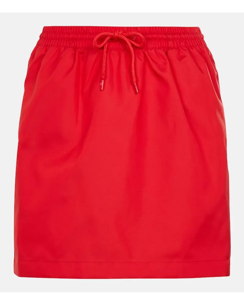 WARDROBE.NYC Minigonna in tessuto tecnico Rosso