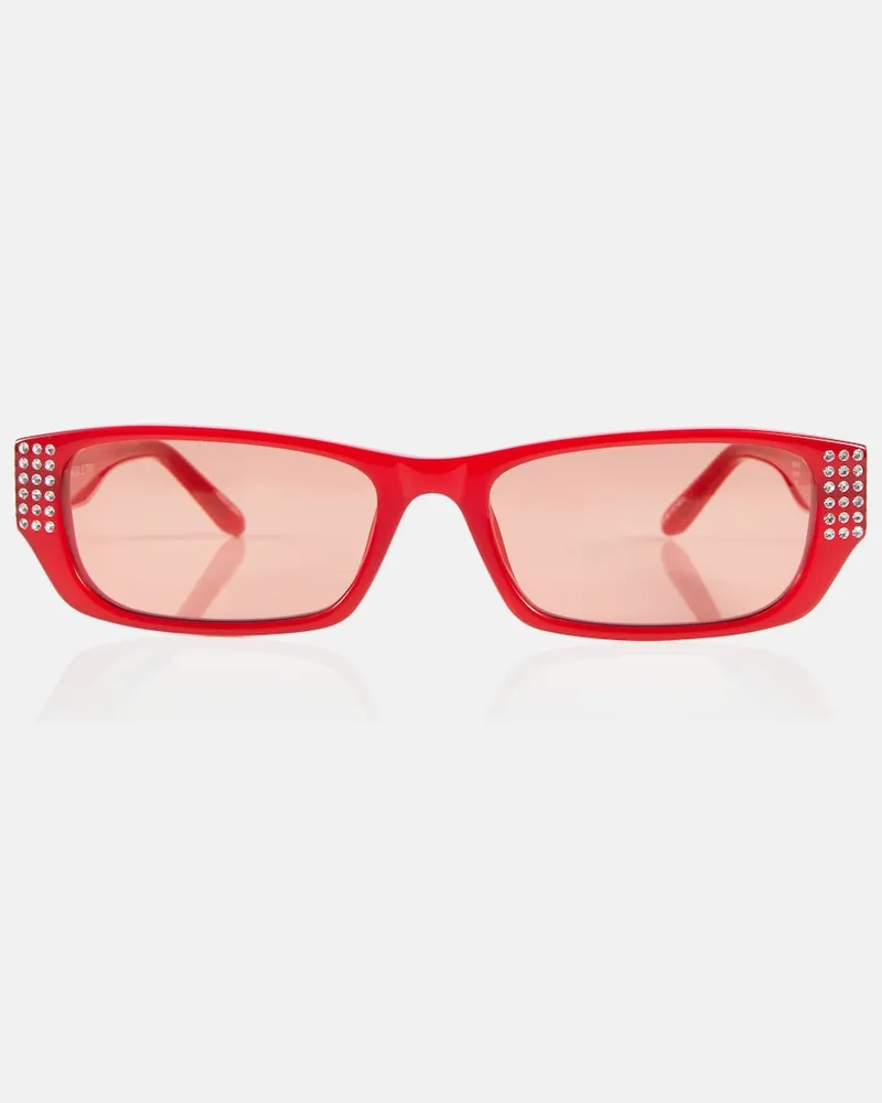 Magda Butrym x Linda Farrow - Occhiali da sole Rosso