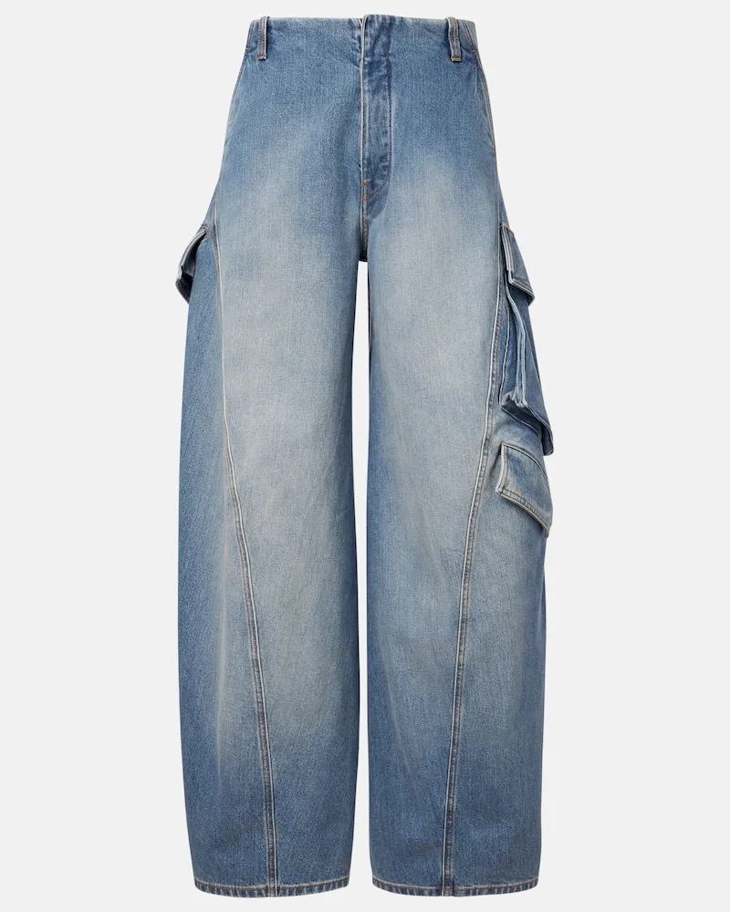 Alaïa Alaïa Jeans cargo Blu