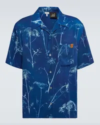 Loewe Paula's Ibiza - Camicia bowling con stampa Blu