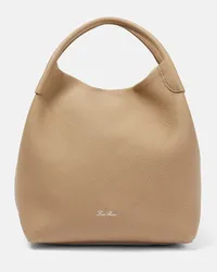 Loro Piana Borsa Bale Large in pelle Beige