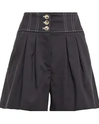 Veronica Beard Shorts Alicia a vita alta Blu