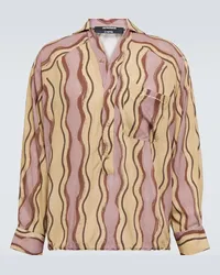 Jacquemus Camicia Le Haut Pingo con stampa Multicolore