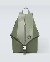 Loewe Zaino Convertible con pelle Verde