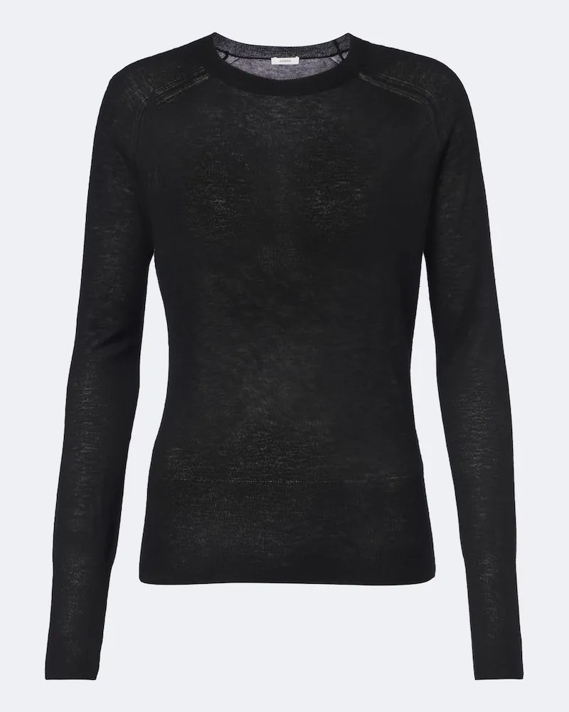 Joseph Pullover Geras in cashmere Nero