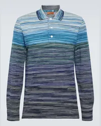 Missoni Polo in cotone piqué Multicolore