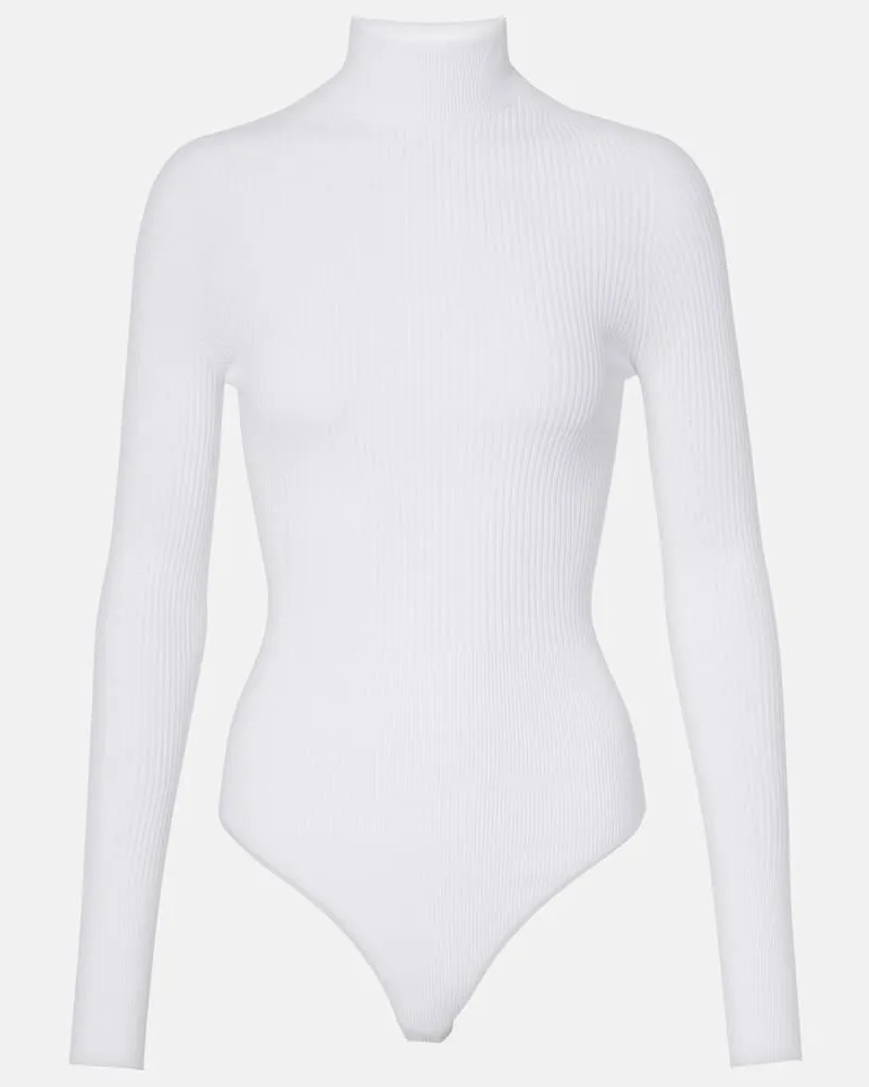 Alaïa AlaÃ¯a Body in jersey Bianco