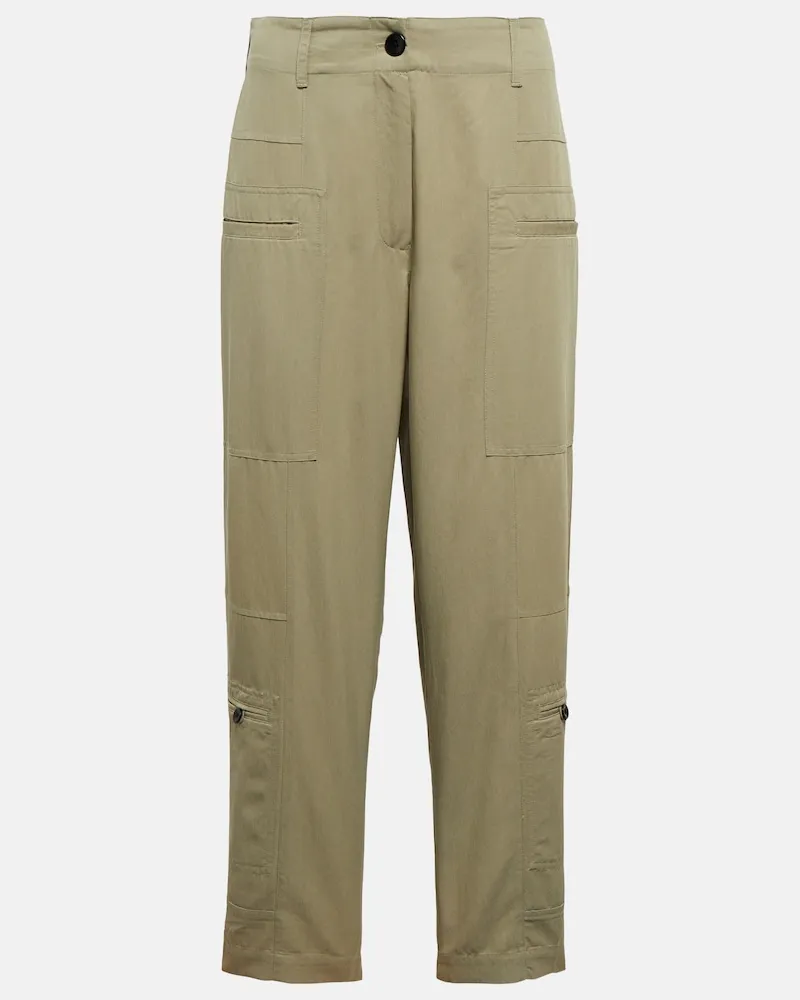Proenza Schouler White Label - Pantaloni a vita alta Grigio